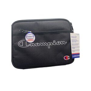 Champion Lunch Box With Built-In Hard Shell Tray & Insulated Wipe-Clean Lining